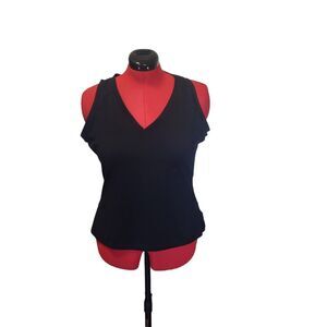 Athletic Works black sleeveless workout top, size XXL